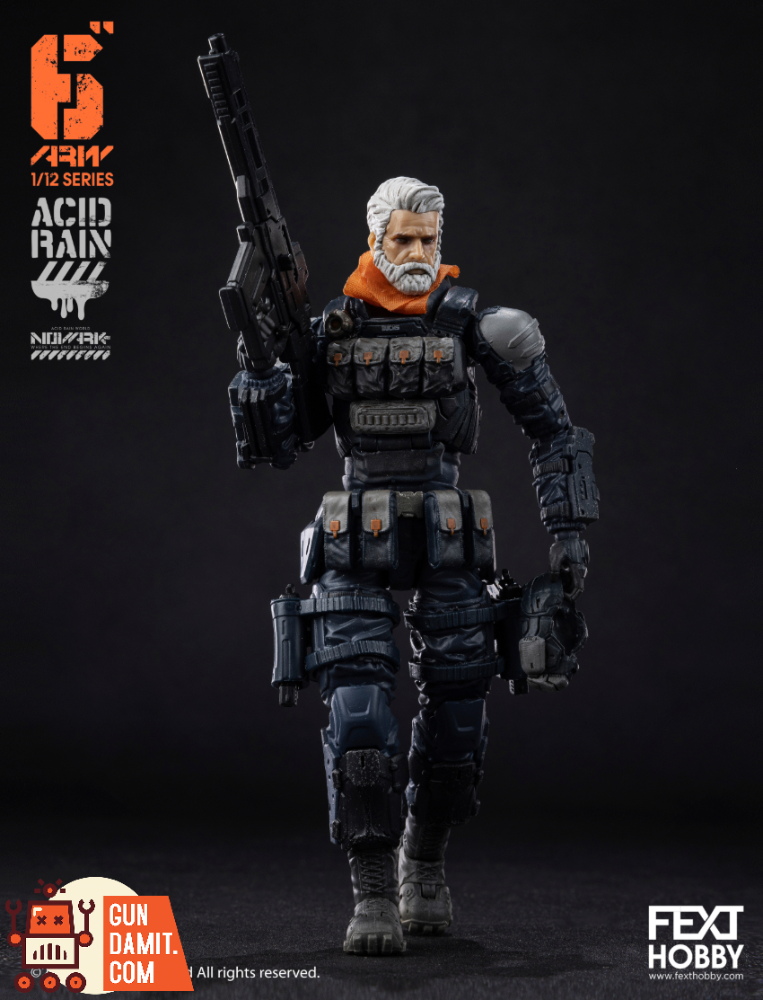 Fext Hobby 1/12 FXH-AR-007 & FXH-AR-008 & FXH-AR-009 Acid Rain Novark Marine Trooper & Bob & Jack Set of 3 - View 21 Fext Hobby 1/12 FXH-AR-007 & FXH-AR-008 & FXH-AR-009 Acid Rain Novark Marine Trooper & Bob & Jack Set of 3 - View 21