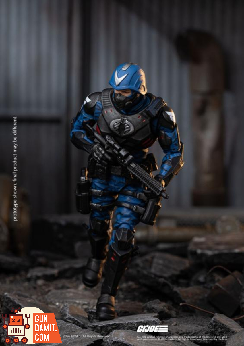 Hiya Toys 1/18 EMG0454 Exquisite Mini G.I.JOE Cobra Trooper - View 6 Hiya Toys 1/18 EMG0454 Exquisite Mini G.I.JOE Cobra Trooper - View 6