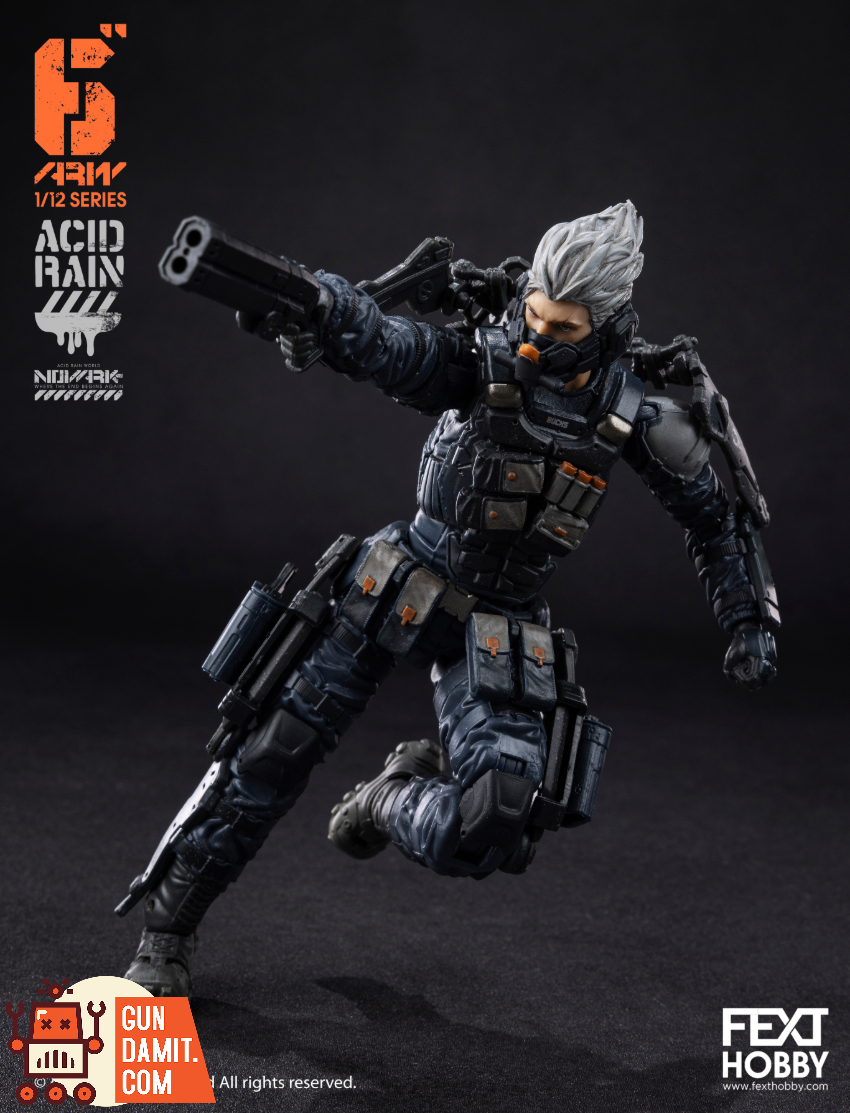 Fext Hobby 1/12 FXH-AR-007 & FXH-AR-008 & FXH-AR-009 Acid Rain Novark Marine Trooper & Bob & Jack Set of 3 - View 34 Fext Hobby 1/12 FXH-AR-007 & FXH-AR-008 & FXH-AR-009 Acid Rain Novark Marine Trooper & Bob & Jack Set of 3 - View 34