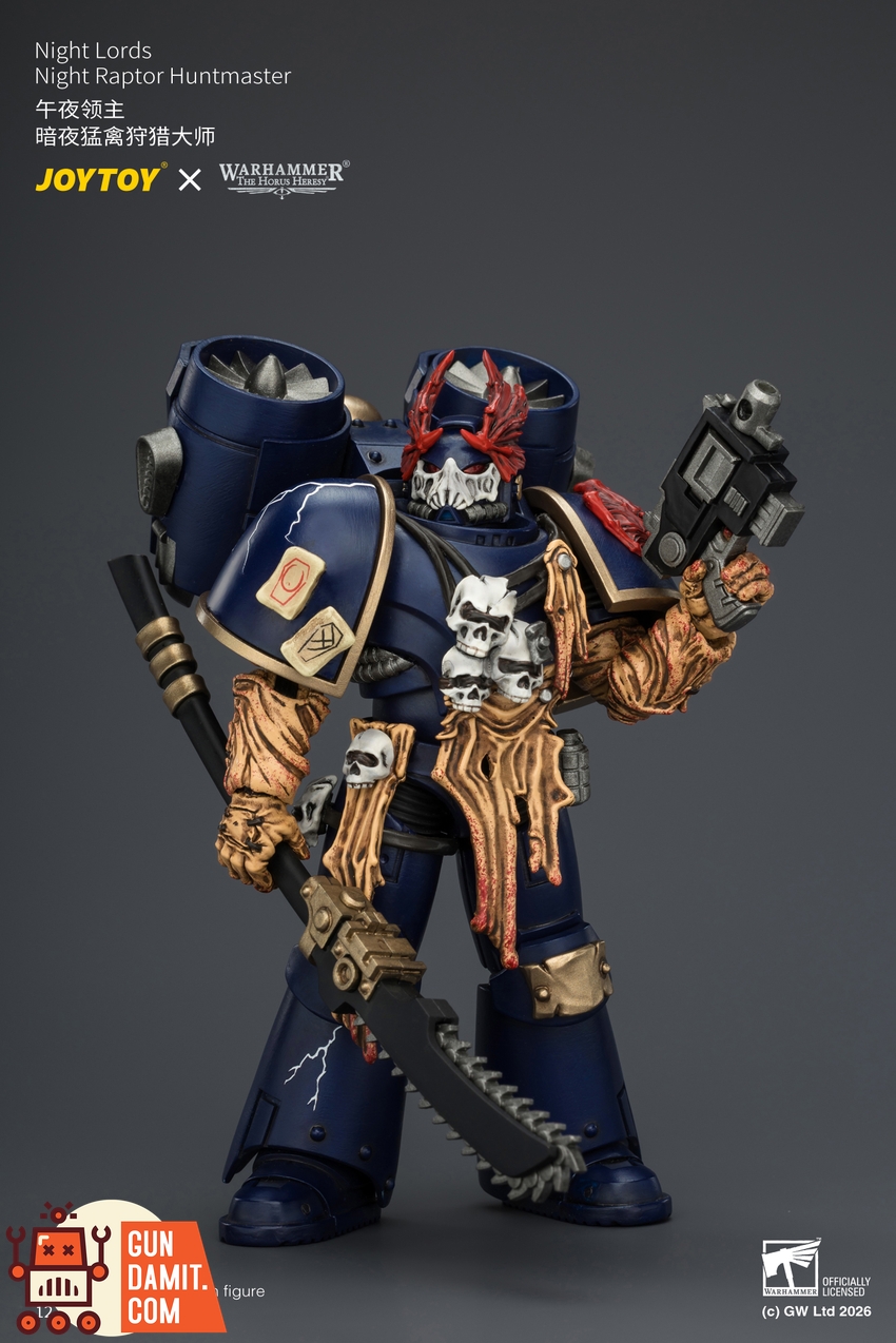 JoyToy JT04681 1/18 Warhammer The Horus Heresy Night Lords Night Raptor Huntmaster - View 5 JoyToy JT04681 1/18 Warhammer The Horus Heresy Night Lords Night Raptor Huntmaster - View 5