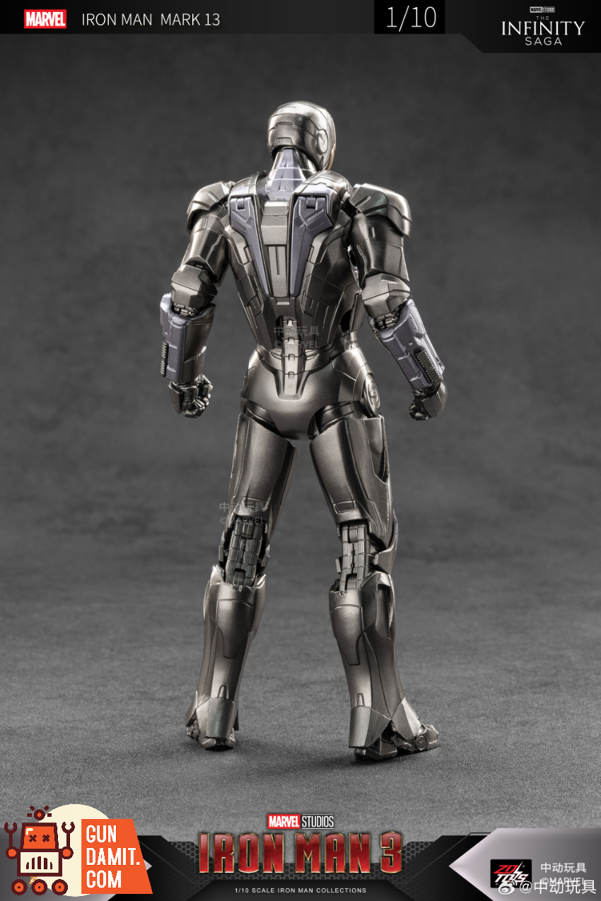 ZT Toys 1/10 Iron Man 3 MK13 - View 2 ZT Toys 1/10 Iron Man 3 MK13 - View 2