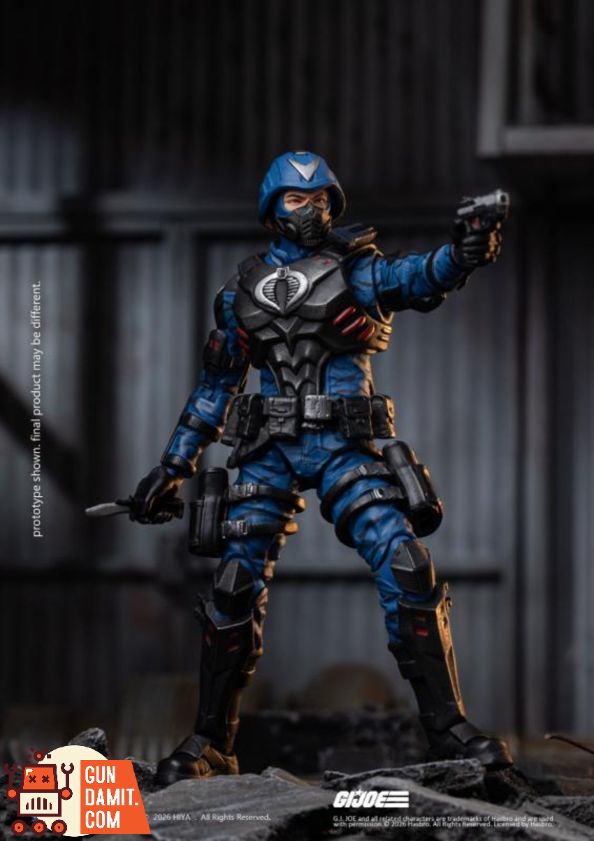 Hiya Toys 1/18 EMG0454 Exquisite Mini G.I.JOE Cobra Trooper - View 8 Hiya Toys 1/18 EMG0454 Exquisite Mini G.I.JOE Cobra Trooper - View 8