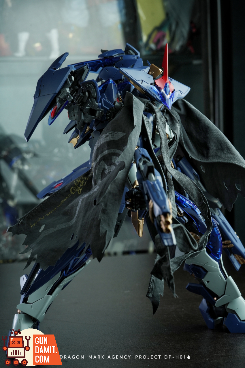 XiaoT 1/100 DP-H01 Dragon Mark Agency Ling Yao Exclusive Tactical Cape Accessory Shadow Courier - View 12 XiaoT 1/100 DP-H01 Dragon Mark Agency Ling Yao Exclusive Tactical Cape Accessory Shadow Courier - View 12