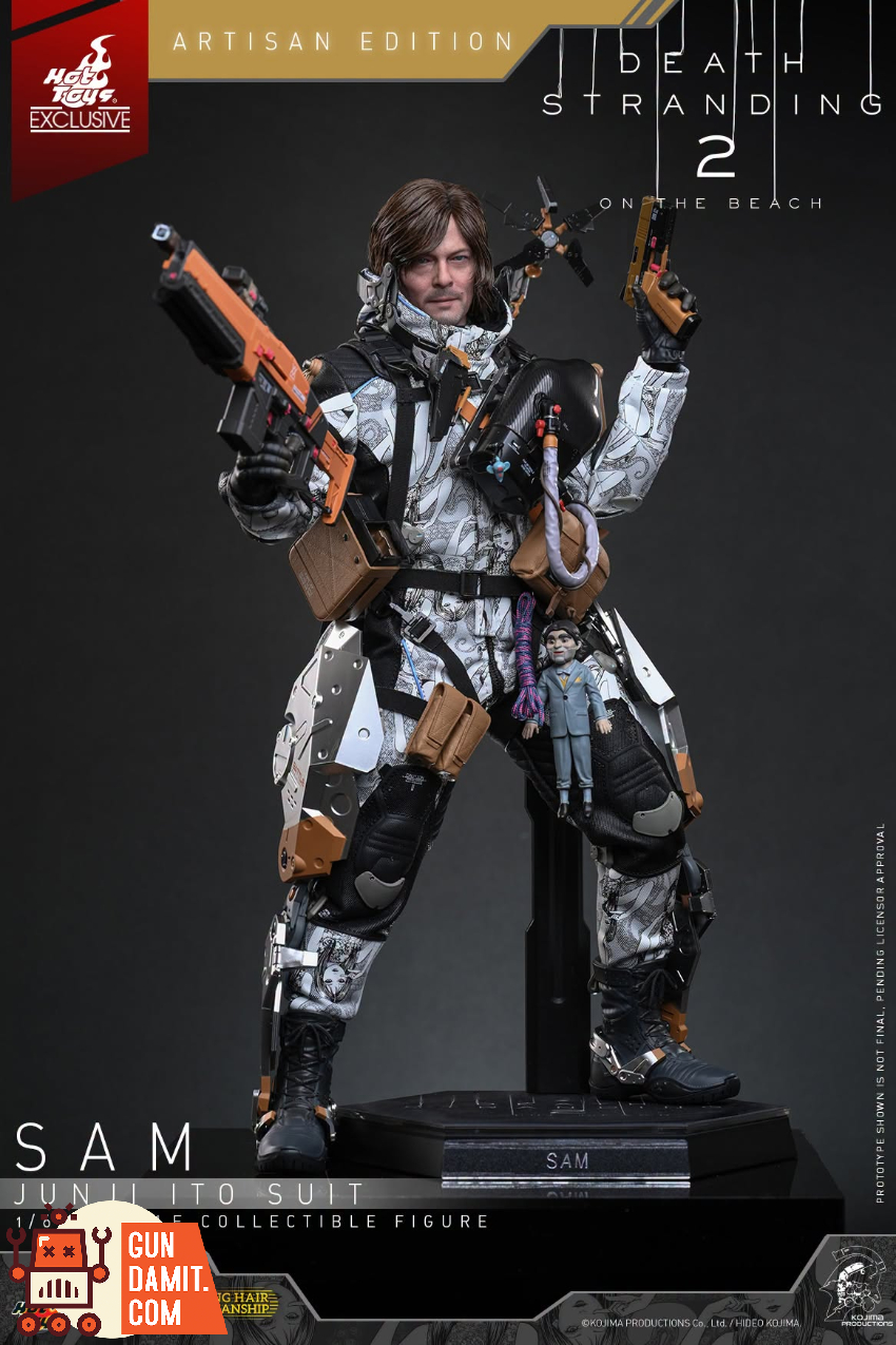 HotToys 1/6 Death Stranding 2: On the Beach Sam Junji Ito Suit Artisan Edition - View 16 HotToys 1/6 Death Stranding 2: On the Beach Sam Junji Ito Suit Artisan Edition - View 16