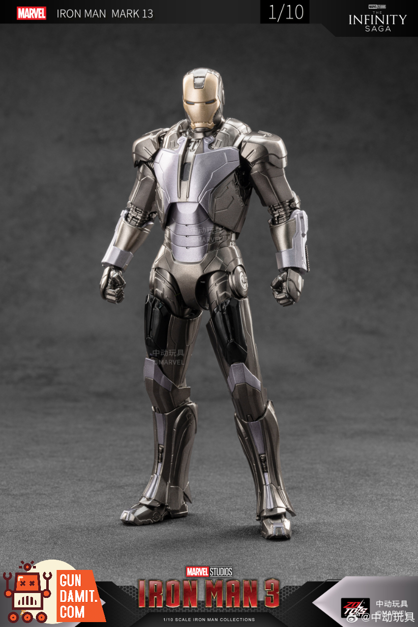 ZT Toys 1/10 Iron Man 3 MK13 - View 4 ZT Toys 1/10 Iron Man 3 MK13 - View 4