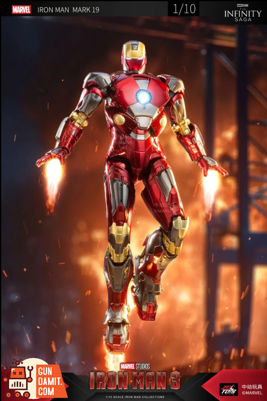 ZT Toys 1/10 MK19 Iron Man Mark19 Tiger - View 2 ZT Toys 1/10 MK19 Iron Man Mark19 Tiger - View 2