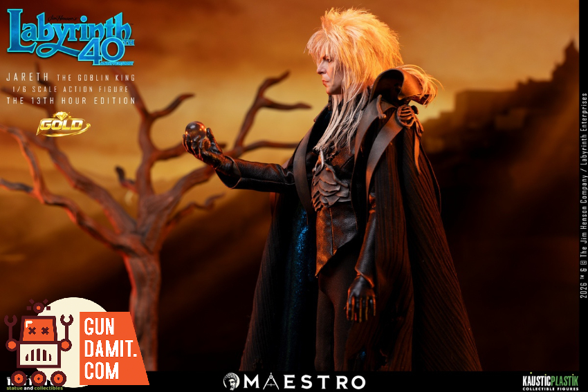 Infinite 1/6 Labyrinth Jareth The Goblin King The 13th Hour Gold Ver. - View 16 Infinite 1/6 Labyrinth Jareth The Goblin King The 13th Hour Gold Ver. - View 16