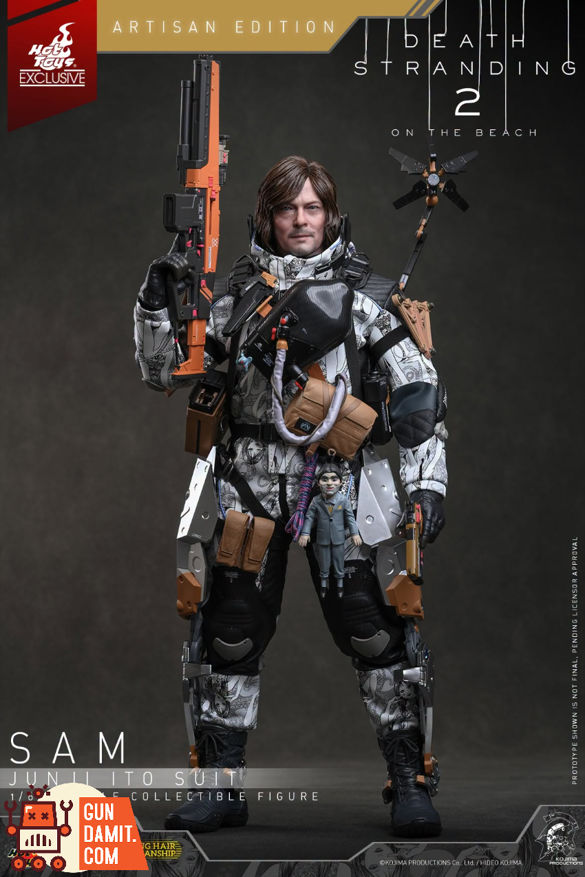 HotToys 1/6 Death Stranding 2: On the Beach Sam Junji Ito Suit Artisan Edition - View 18 HotToys 1/6 Death Stranding 2: On the Beach Sam Junji Ito Suit Artisan Edition - View 18