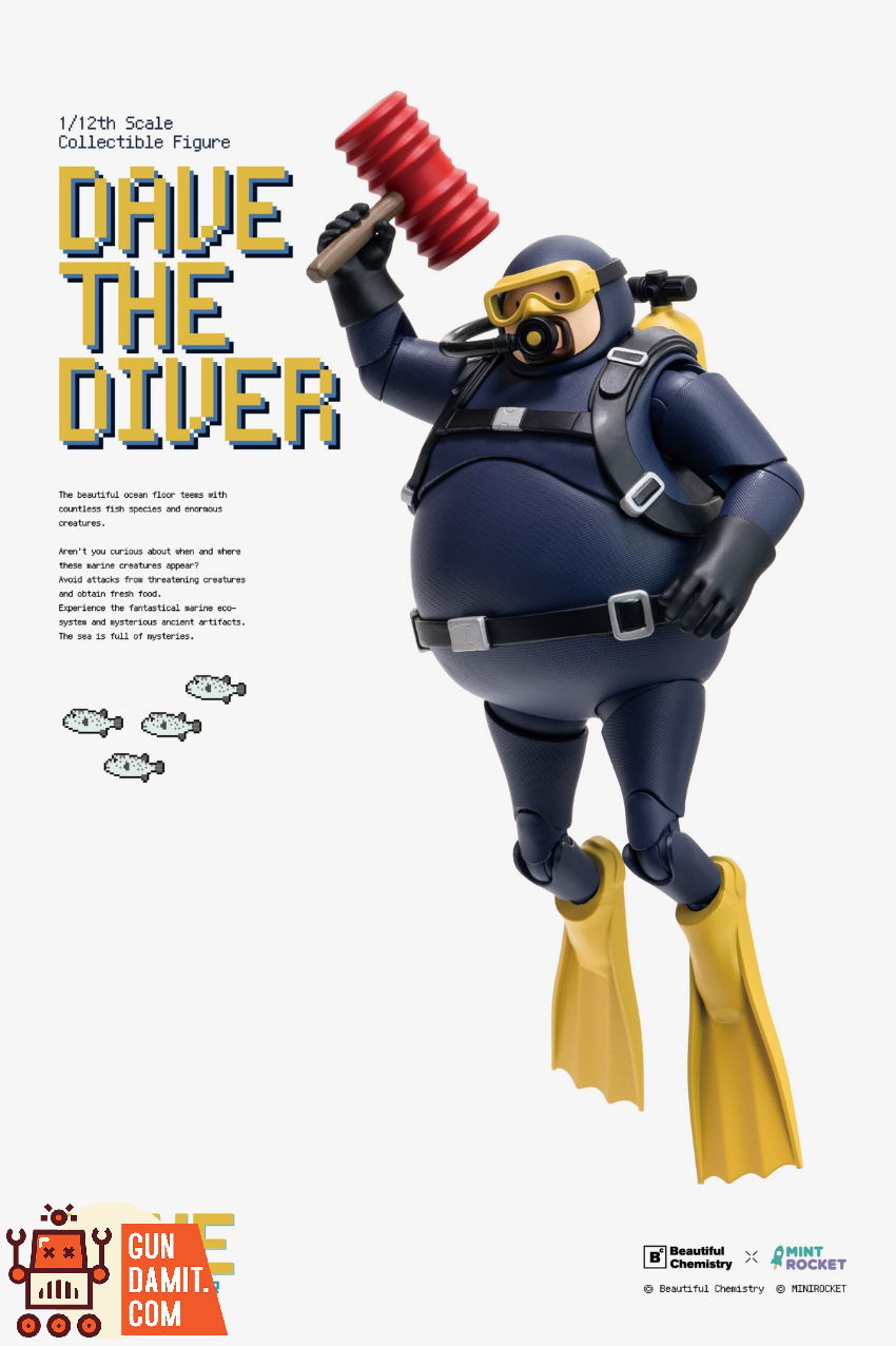 Beautiful Chemistry × DAVE THE DIVER 1/12 BC202526 Dave The Diver - View 9 Beautiful Chemistry × DAVE THE DIVER 1/12 BC202526 Dave The Diver - View 9