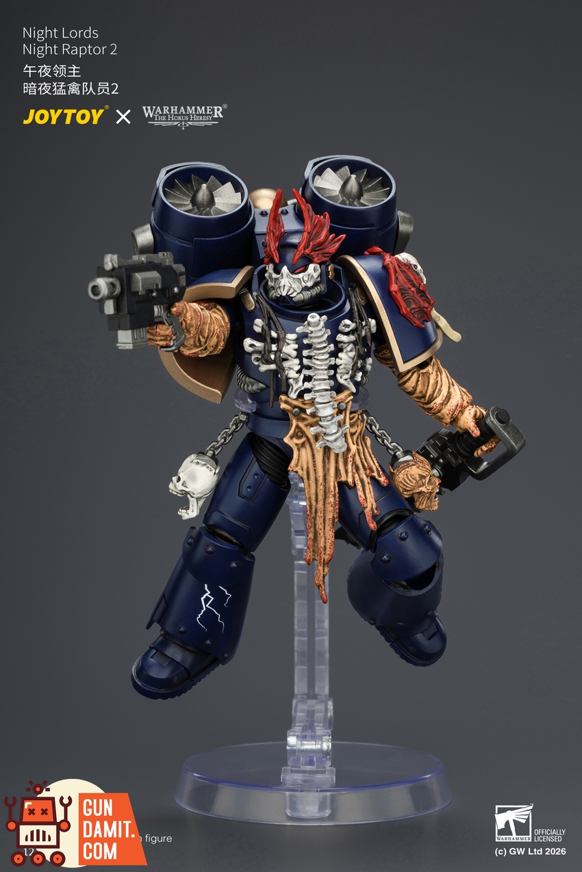 JoyToy JT04704 1/18 Warhammer The Horus Heresy Night Lords Night Raptor 2 - View 7 JoyToy JT04704 1/18 Warhammer The Horus Heresy Night Lords Night Raptor 2 - View 7
