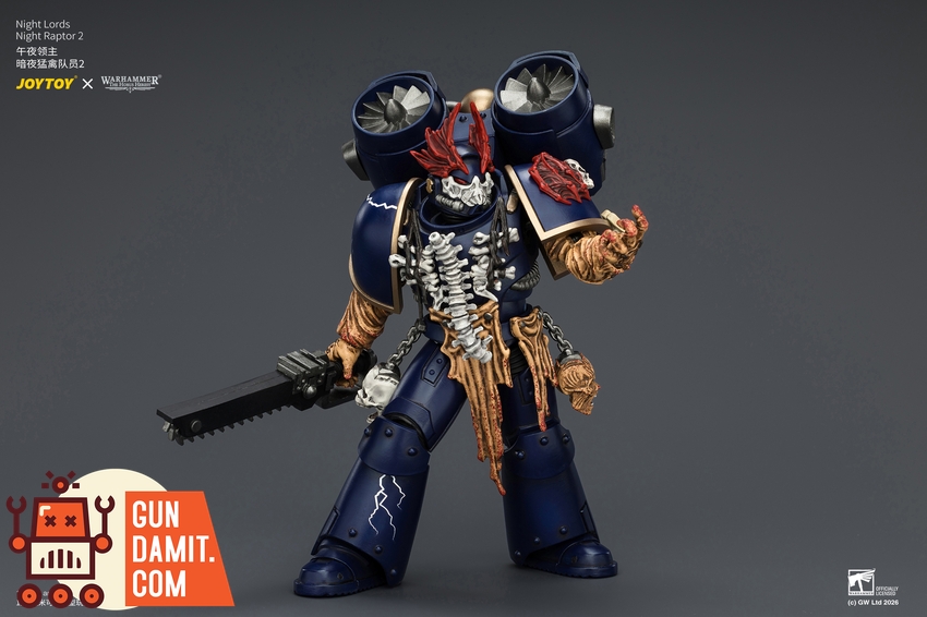 JoyToy JT04704 1/18 Warhammer The Horus Heresy Night Lords Night Raptor 2 - View 9 JoyToy JT04704 1/18 Warhammer The Horus Heresy Night Lords Night Raptor 2 - View 9