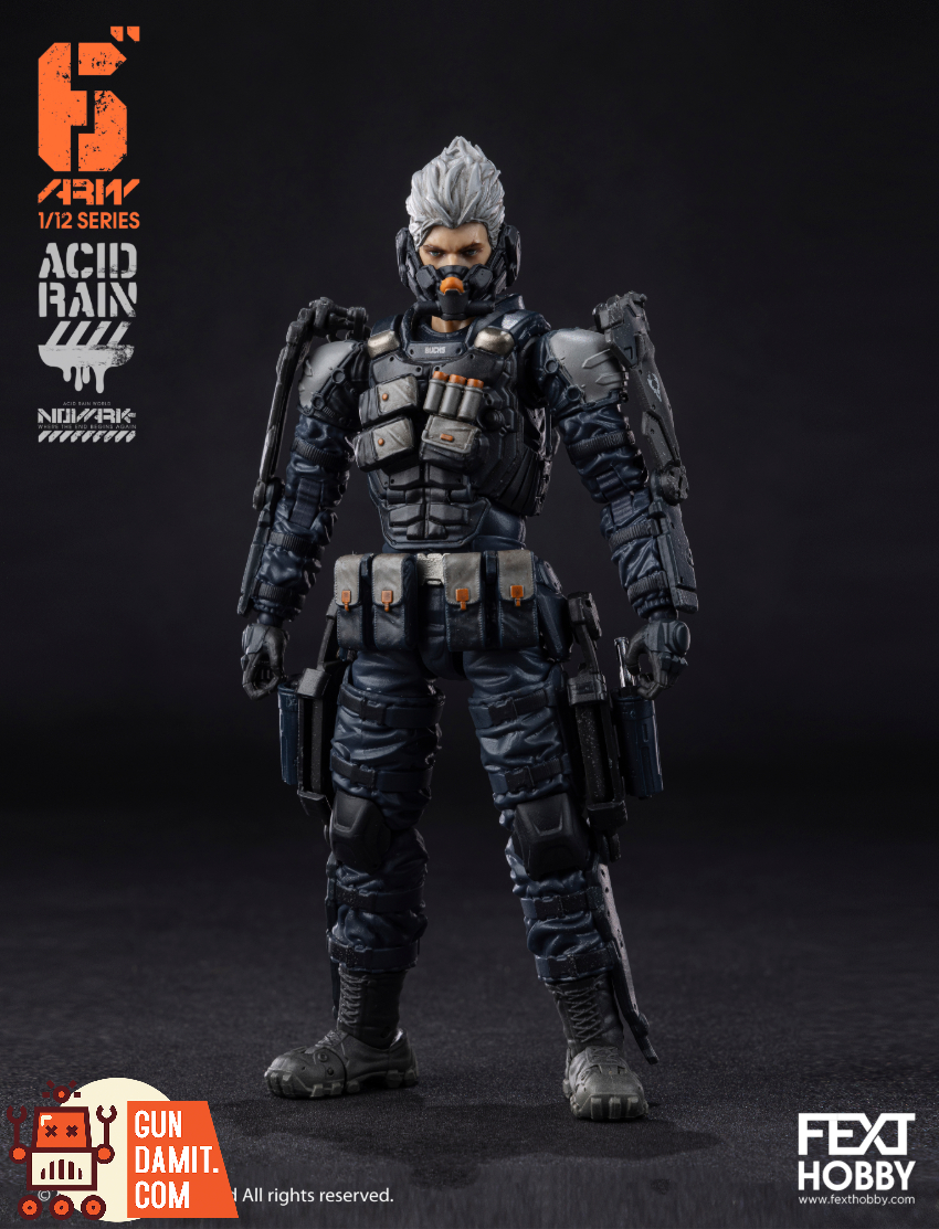 Fext Hobby 1/12 FXH-AR-007 & FXH-AR-008 & FXH-AR-009 Acid Rain Novark Marine Trooper & Bob & Jack Set of 3 - View 32 Fext Hobby 1/12 FXH-AR-007 & FXH-AR-008 & FXH-AR-009 Acid Rain Novark Marine Trooper & Bob & Jack Set of 3 - View 32