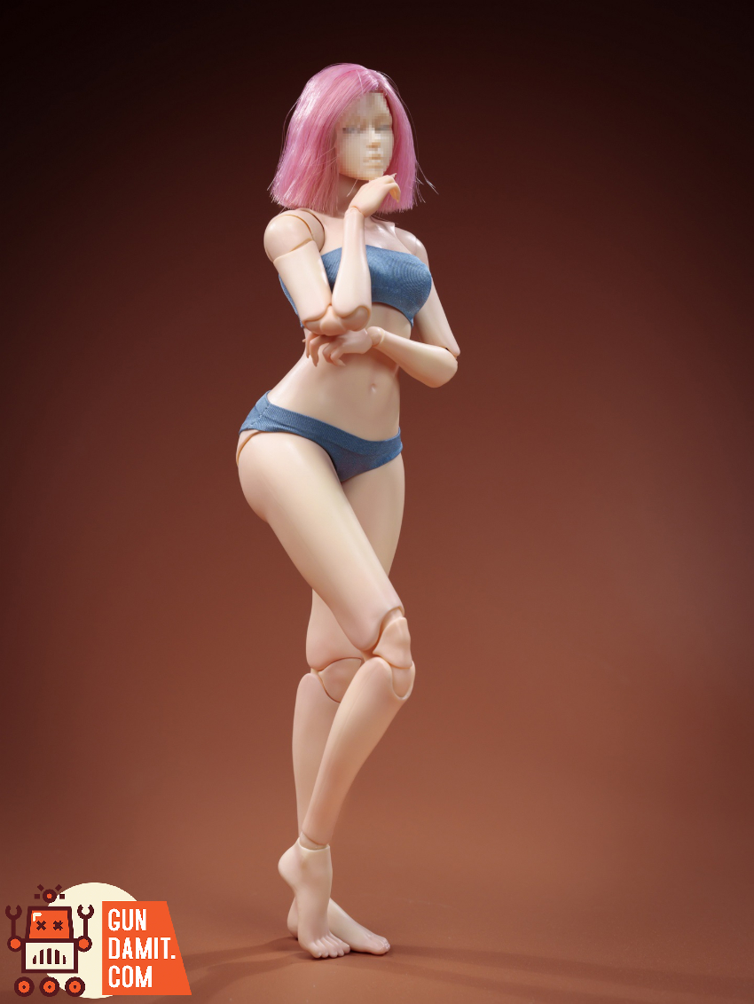 trickyMan12 & WORKING DIVA 1/6 FB-10032 DT02A Teen Girl Body Type Dewy Cold Toned Fair Skin Version - View 9 trickyMan12 & WORKING DIVA 1/6 FB-10032 DT02A Teen Girl Body Type Dewy Cold Toned Fair Skin Version - View 9