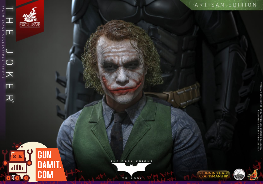 Hot Toys 1/4 QS028AE The Dark Knight The Joker 2.0 Artisan Ver. - View 5 Hot Toys 1/4 QS028AE The Dark Knight The Joker 2.0 Artisan Ver. - View 5
