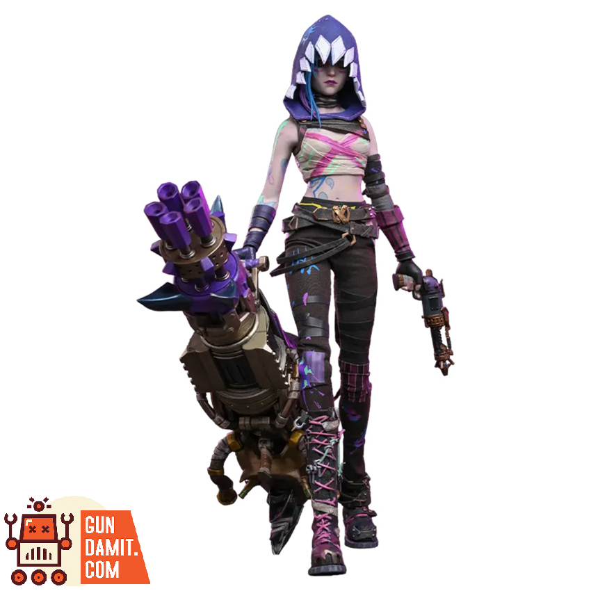 HotToys 1/6 TMS183 Arcane Fractured Jinx - View 1 HotToys 1/6 TMS183 Arcane Fractured Jinx - View 1