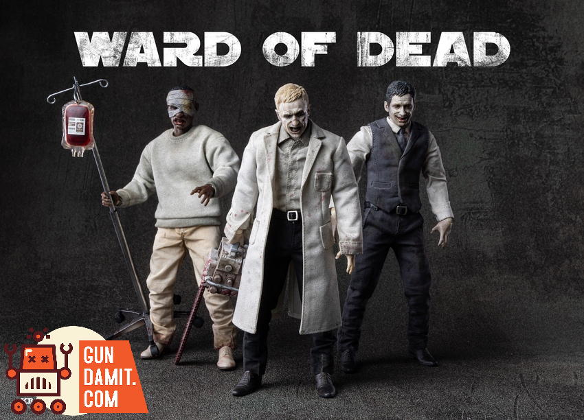 Kraken Studio 1/12 Ward Of Dead RE9 Zombies Set of 3 - View 8 Kraken Studio 1/12 Ward Of Dead RE9 Zombies Set of 3 - View 8