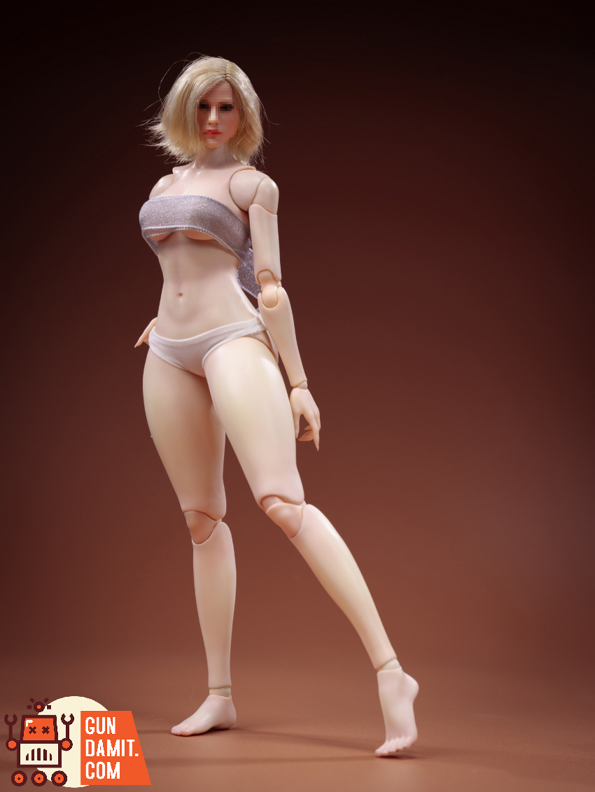 trickyMan12 & WORKING DIVA 1/6 FB-10032 DT06A Female Tall and Curvy Body Type Dewy Cold Toned Fair Skin Version - View 14 trickyMan12 & WORKING DIVA 1/6 FB-10032 DT06A Female Tall and Curvy Body Type Dewy Cold Toned Fair Skin Version - View 14