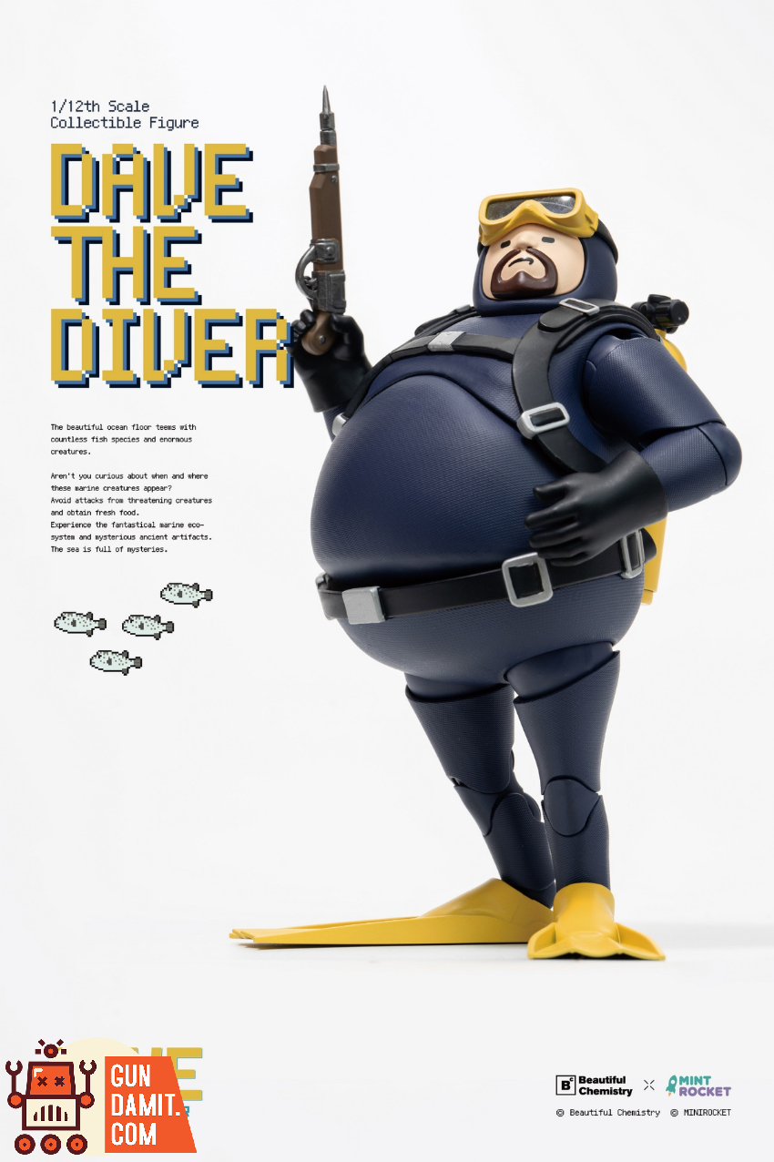 Beautiful Chemistry × DAVE THE DIVER 1/12 BC202526 Dave The Diver - View 7 Beautiful Chemistry × DAVE THE DIVER 1/12 BC202526 Dave The Diver - View 7