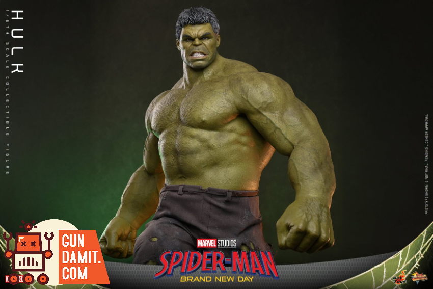 Hot Toys 1/6 MMS905 Spider-Man: Brand New Day Hulk - View 10 Hot Toys 1/6 MMS905 Spider-Man: Brand New Day Hulk - View 10