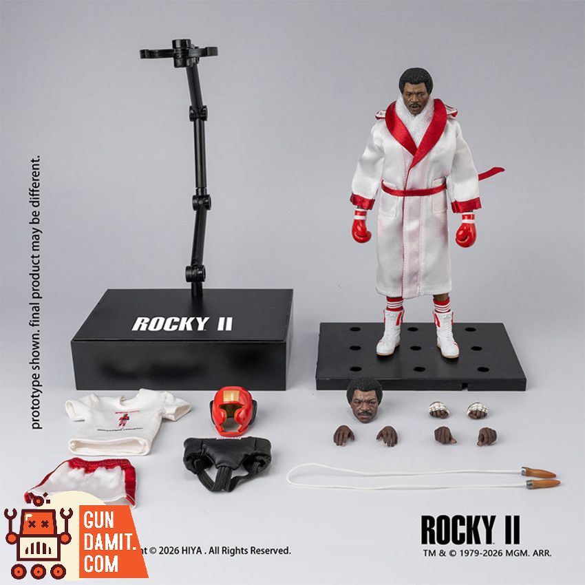 Hiya Toys 1/12 ESR0194 Rocky II Apollo - View 9 Hiya Toys 1/12 ESR0194 Rocky II Apollo - View 9