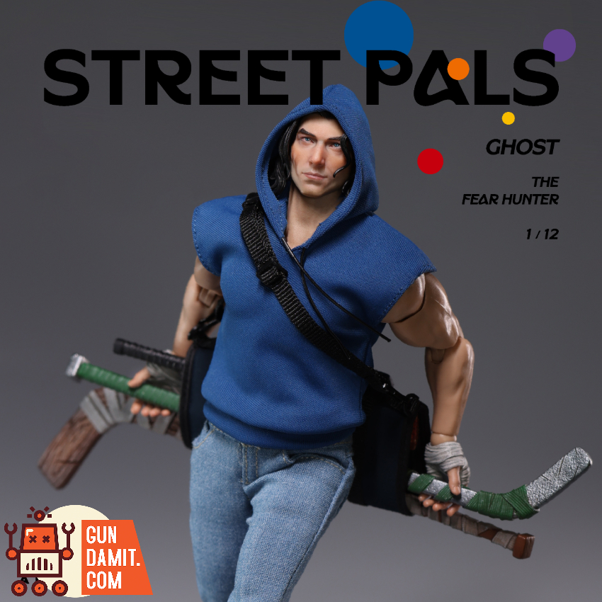 ADAM 1/12 ADS-001 Street Pals Ghost The Fear Hunter - View 3 ADAM 1/12 ADS-001 Street Pals Ghost The Fear Hunter - View 3
