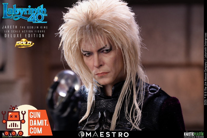 Infinite 1/6 Labyrinth Jareth The Goblin King Deluxe Gold Ver. - View 11 Infinite 1/6 Labyrinth Jareth The Goblin King Deluxe Gold Ver. - View 11