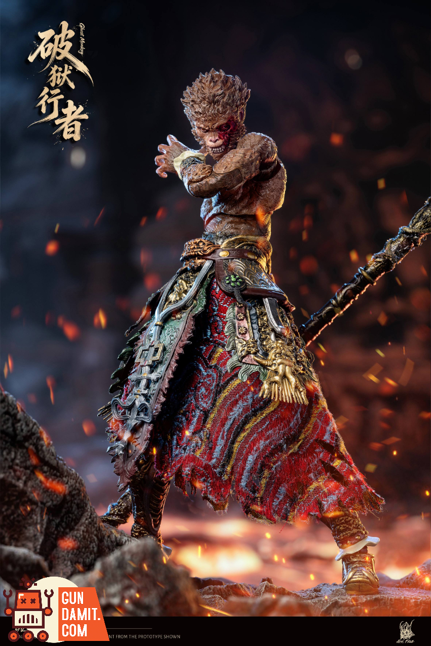 AceFigz 1/12 AF10mths-C Sun Wukong The Monkey King Set of 2 - View 6 AceFigz 1/12 AF10mths-C Sun Wukong The Monkey King Set of 2 - View 6