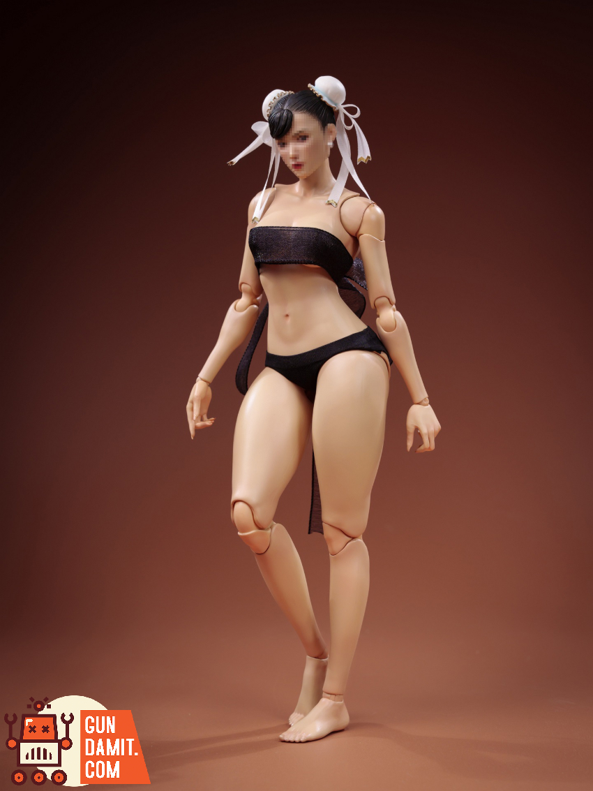 trickyMan12 & WORKING DIVA 1/6 FB-10032 DT06C Female Tall and Curvy Body Type Dewy Warm Toned Tan Skin Version - View 13 trickyMan12 & WORKING DIVA 1/6 FB-10032 DT06C Female Tall and Curvy Body Type Dewy Warm Toned Tan Skin Version - View 13