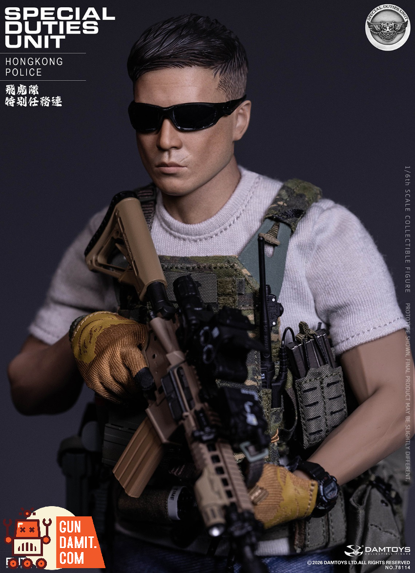 DAMTOYS 1/6 NO.78114 Hong Kong Police Special Duites Unit Assault Team Team Leader - View 17 DAMTOYS 1/6 NO.78114 Hong Kong Police Special Duites Unit Assault Team Team Leader - View 17