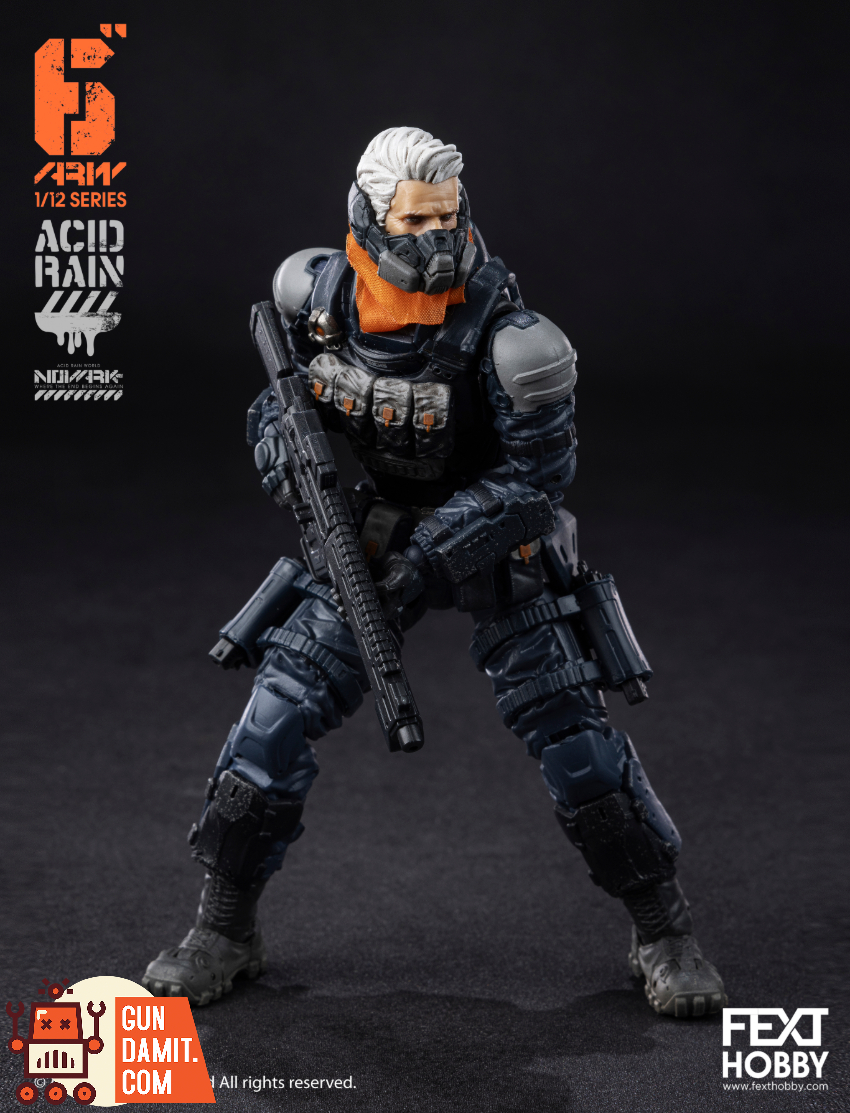 Fext Hobby 1/12 FXH-AR-007 & FXH-AR-008 & FXH-AR-009 Acid Rain Novark Marine Trooper & Bob & Jack Set of 3 - View 17 Fext Hobby 1/12 FXH-AR-007 & FXH-AR-008 & FXH-AR-009 Acid Rain Novark Marine Trooper & Bob & Jack Set of 3 - View 17