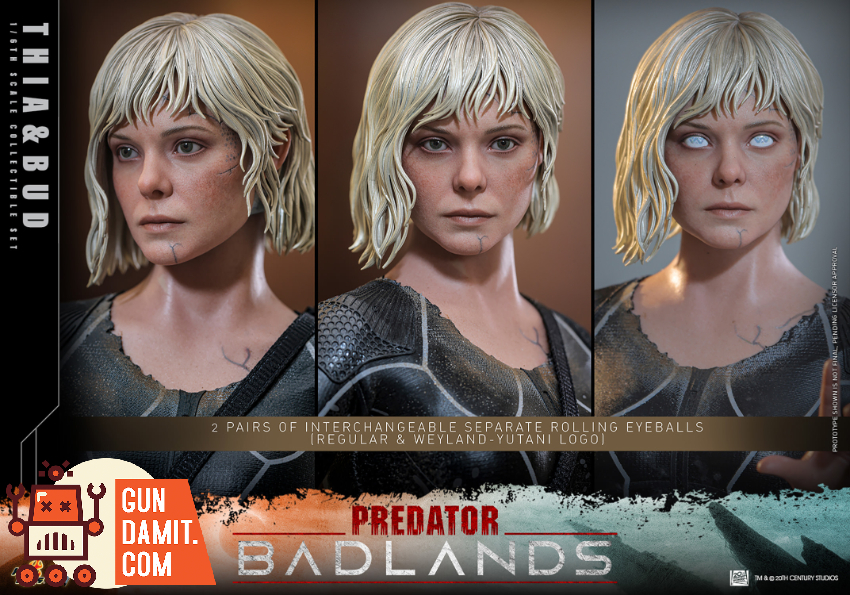HotToys 1/6 MMS900 Predator: Badlands Thia and Bud - View 6 HotToys 1/6 MMS900 Predator: Badlands Thia and Bud - View 6