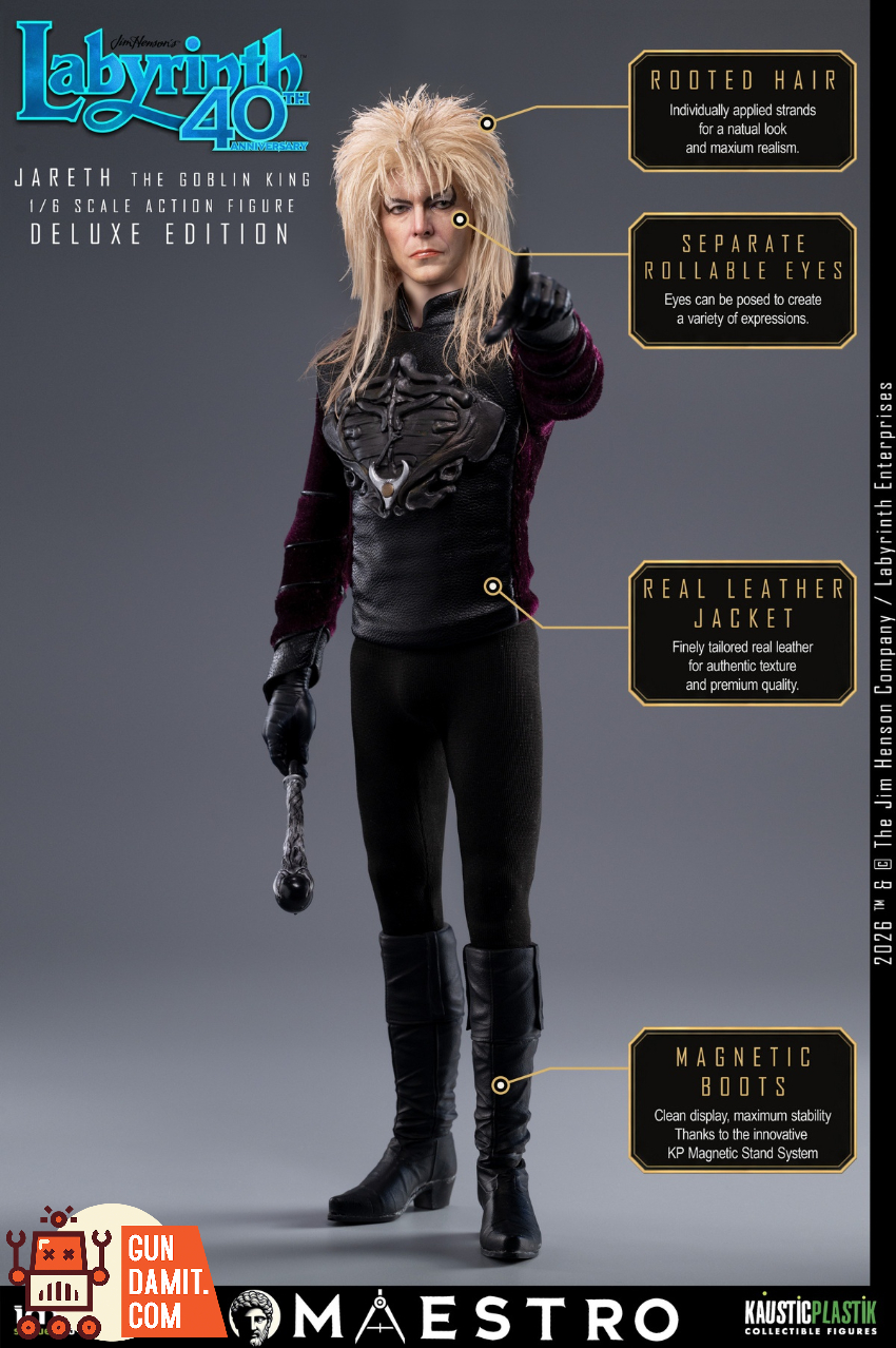 Infinite 1/6 Labyrinth Jareth The Goblin King Deluxe Ver. - View 15 Infinite 1/6 Labyrinth Jareth The Goblin King Deluxe Ver. - View 15