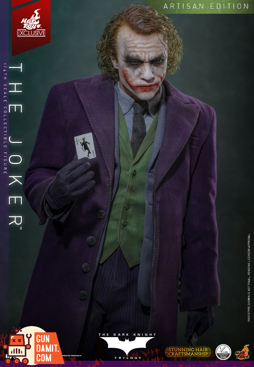 Hot Toys 1/4 QS028AE The Dark Knight The Joker 2.0 Artisan Ver. - View 22 Hot Toys 1/4 QS028AE The Dark Knight The Joker 2.0 Artisan Ver. - View 22