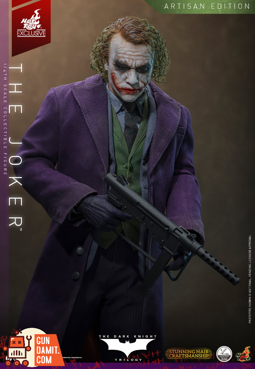 Hot Toys 1/4 QS028AE The Dark Knight The Joker 2.0 Artisan Ver. - View 20 Hot Toys 1/4 QS028AE The Dark Knight The Joker 2.0 Artisan Ver. - View 20