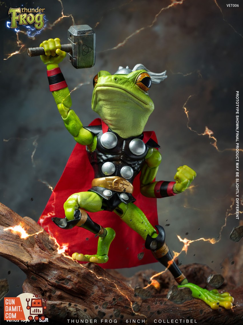 Venus Toys 1/12 VET006 Thunder Frog - View 2 Venus Toys 1/12 VET006 Thunder Frog - View 2