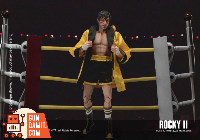 Hiya Toys 1/12 ESR0176 Exquisite Super Rocky II Rocky Balboa - View 3 Hiya Toys 1/12 ESR0176 Exquisite Super Rocky II Rocky Balboa - View 3