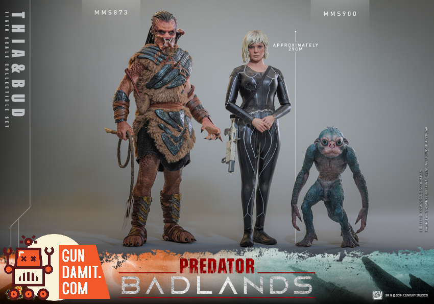 HotToys 1/6 MMS900 Predator: Badlands Thia and Bud - View 4 HotToys 1/6 MMS900 Predator: Badlands Thia and Bud - View 4