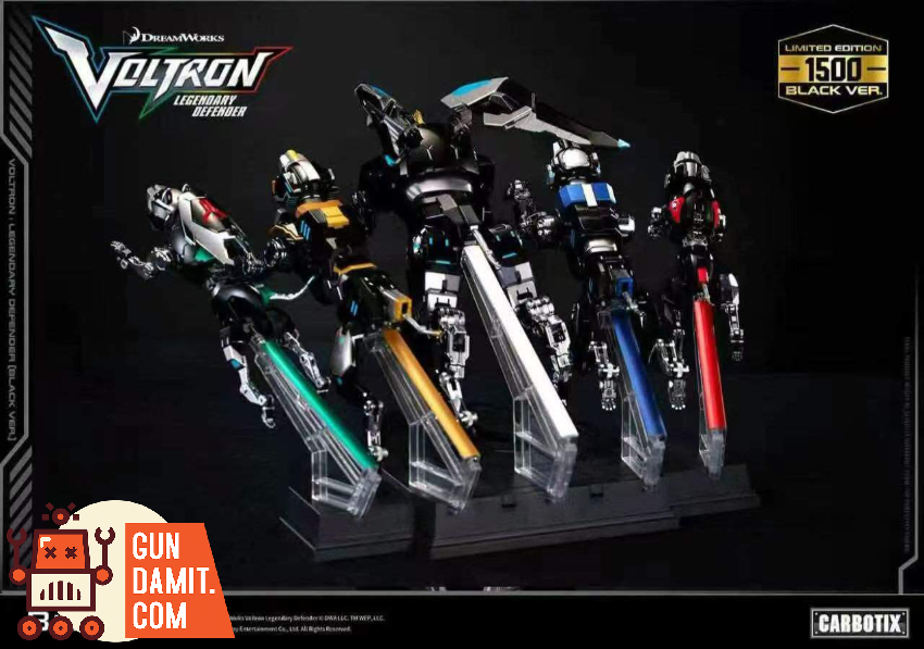 Blitzway ARBOTIX Voltron Legendary Defender Black Ver. - View 4 Blitzway ARBOTIX Voltron Legendary Defender Black Ver. - View 4