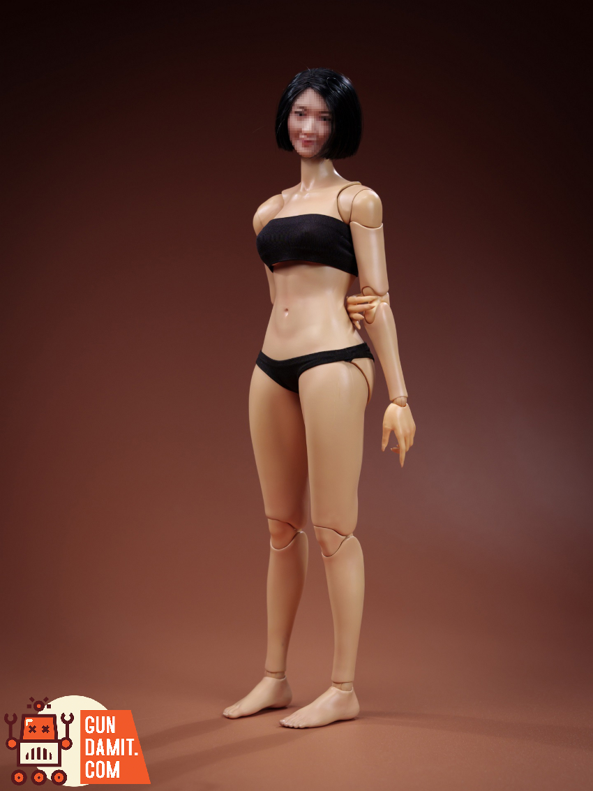 trickyMan12 & WORKING DIVA 1/6 FB-10032 DT02C Teen Girl Body Type Dewy Warm Toned Tan Skin Version - View 7 trickyMan12 & WORKING DIVA 1/6 FB-10032 DT02C Teen Girl Body Type Dewy Warm Toned Tan Skin Version - View 7