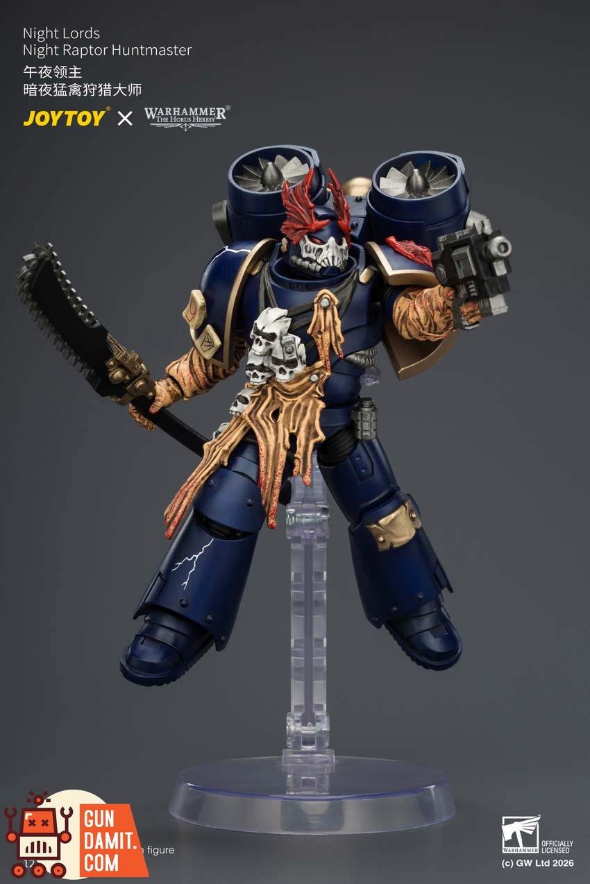 JoyToy JT04681 1/18 Warhammer The Horus Heresy Night Lords Night Raptor Huntmaster - View 1 JoyToy JT04681 1/18 Warhammer The Horus Heresy Night Lords Night Raptor Huntmaster - View 1