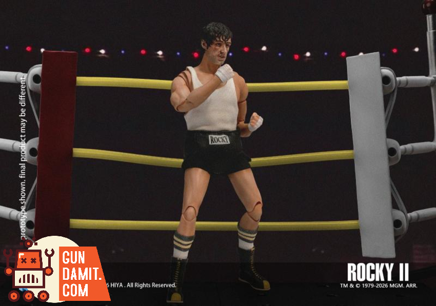Hiya Toys 1/12 ESR0176 Exquisite Super Rocky II Rocky Balboa - View 6 Hiya Toys 1/12 ESR0176 Exquisite Super Rocky II Rocky Balboa - View 6