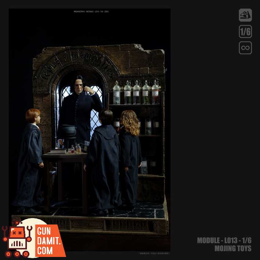 Mojing Toys 1/6 L013B Module Series Medieval Potion Room Scene Diorama - View 4 Mojing Toys 1/6 L013B Module Series Medieval Potion Room Scene Diorama - View 4