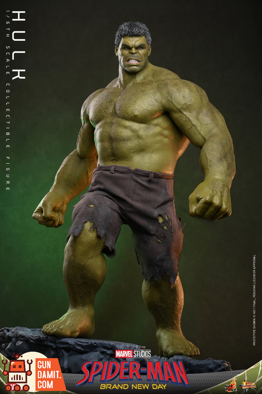 Hot Toys 1/6 MMS905 Spider-Man: Brand New Day Hulk - View 6 Hot Toys 1/6 MMS905 Spider-Man: Brand New Day Hulk - View 6