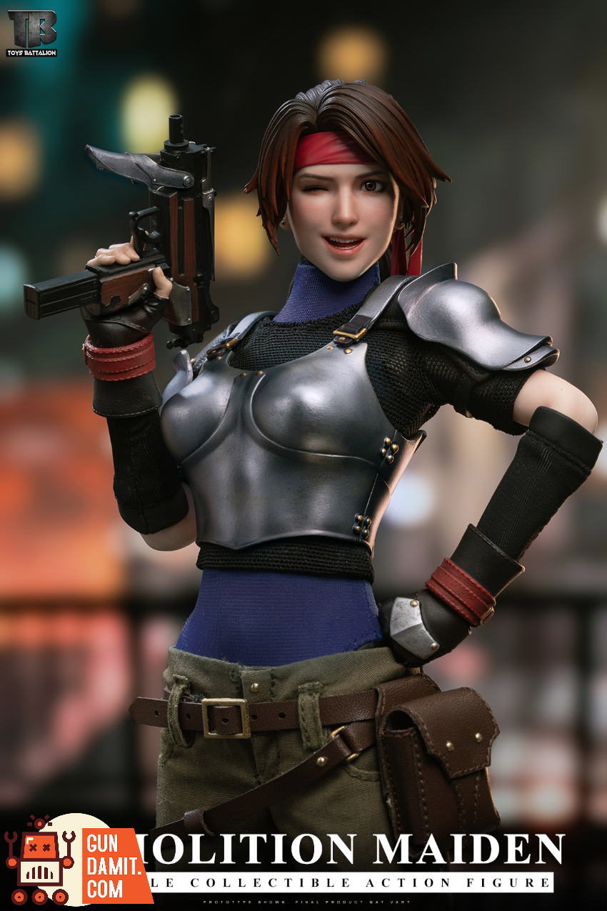Toys Battalion 1/6 TB035 Demolition Maiden Final Fantasy Jessie Rasberry - View 1 Toys Battalion 1/6 TB035 Demolition Maiden Final Fantasy Jessie Rasberry - View 1