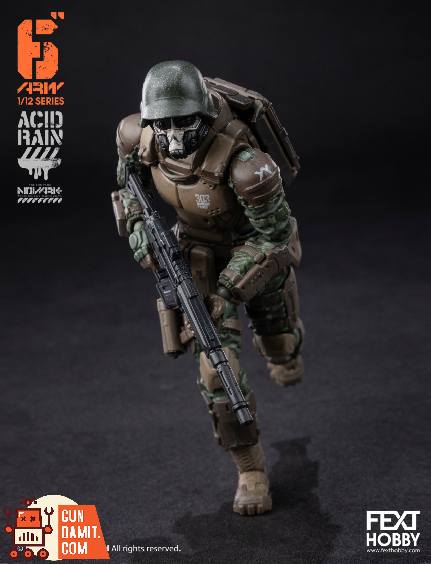 Fext Hobby 1/12 FXH-AR-007 & FXH-AR-008 & FXH-AR-009 Acid Rain Novark Marine Trooper & Bob & Jack Set of 3 - View 8 Fext Hobby 1/12 FXH-AR-007 & FXH-AR-008 & FXH-AR-009 Acid Rain Novark Marine Trooper & Bob & Jack Set of 3 - View 8