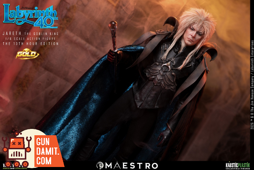 Infinite 1/6 Labyrinth Jareth The Goblin King The 13th Hour Gold Ver. - View 18 Infinite 1/6 Labyrinth Jareth The Goblin King The 13th Hour Gold Ver. - View 18