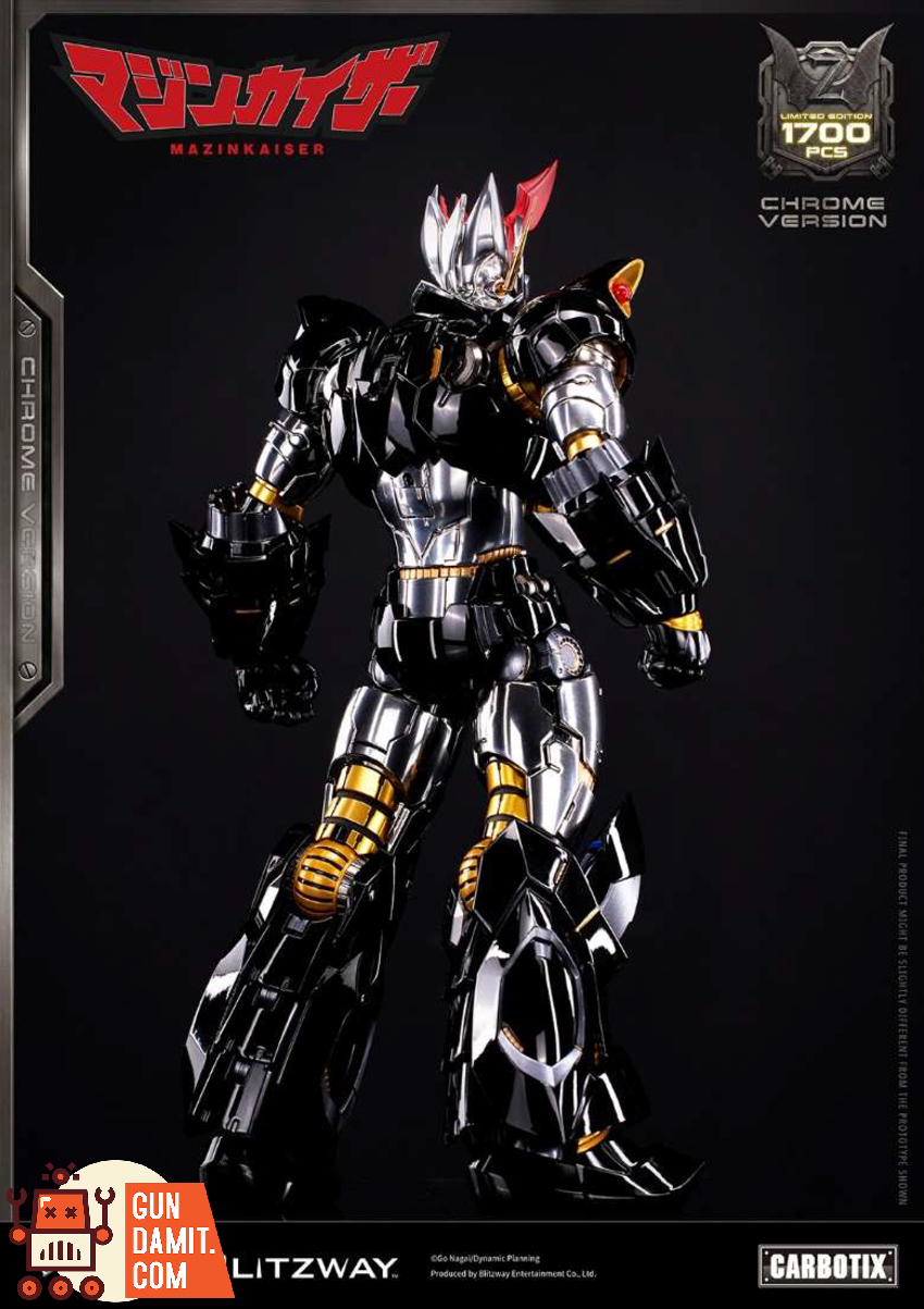 Blitzway Carbotix Mazinkaiser Chrome Version - View 3 Blitzway Carbotix Mazinkaiser Chrome Version - View 3