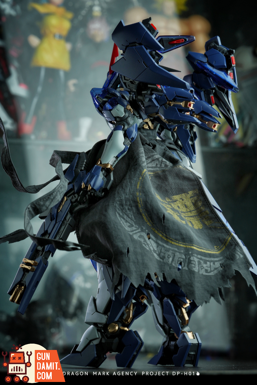 XiaoT 1/100 DP-H01 Dragon Mark Agency Ling Yao Exclusive Tactical Cape Accessory Shadow Courier - View 15 XiaoT 1/100 DP-H01 Dragon Mark Agency Ling Yao Exclusive Tactical Cape Accessory Shadow Courier - View 15