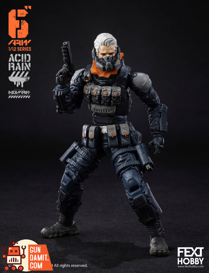 Fext Hobby 1/12 FXH-AR-007 & FXH-AR-008 & FXH-AR-009 Acid Rain Novark Marine Trooper & Bob & Jack Set of 3 - View 20 Fext Hobby 1/12 FXH-AR-007 & FXH-AR-008 & FXH-AR-009 Acid Rain Novark Marine Trooper & Bob & Jack Set of 3 - View 20