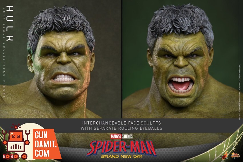 Hot Toys 1/6 MMS905 Spider-Man: Brand New Day Hulk - View 20 Hot Toys 1/6 MMS905 Spider-Man: Brand New Day Hulk - View 20